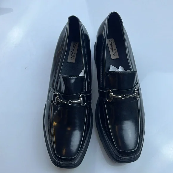 Qianyaer Horsebit Patent Platform Loafers - Size 40 - N187-6 - Picture 3 of 7